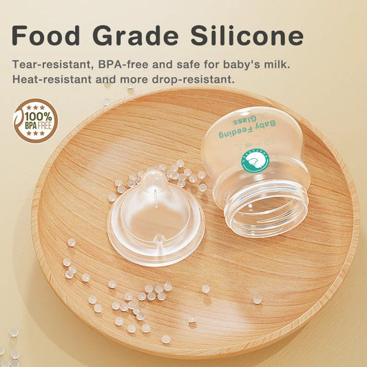 1PCS Newborn Feeding Bottles 90ML/160ML Baby Bottle Glass Bottles Anti-flatulence Milk Feeding Bottles Infant BPA free
