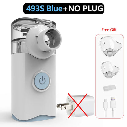 Silent Mesh Nebulizer with Auto-Clean Function for Easy Use