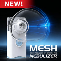 Silent Mesh Nebulizer with Auto-Clean Function for Easy Use
