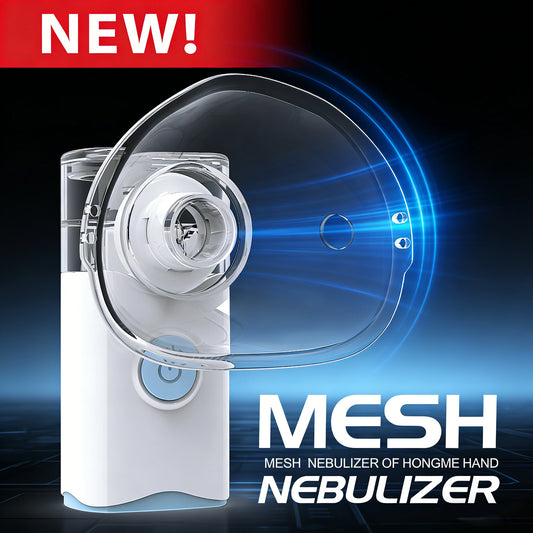 Silent Mesh Nebulizer with Auto-Clean Function for Easy Use