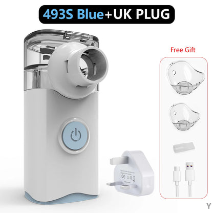 Silent Mesh Nebulizer with Auto-Clean Function for Easy Use